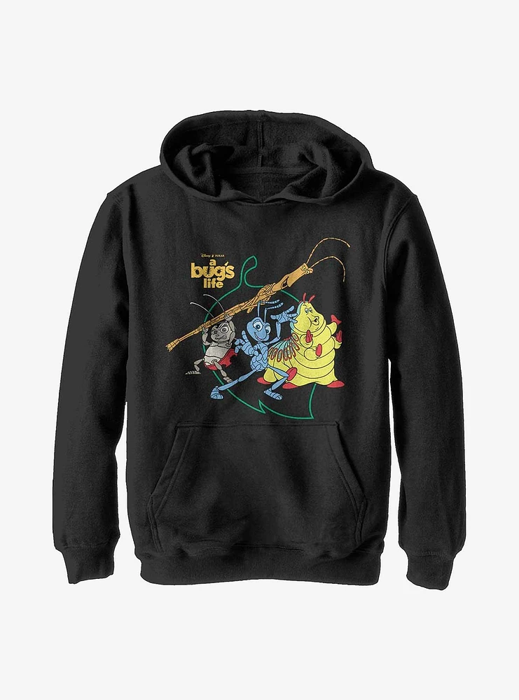 Disney Pixar A Bug's Life Big Leaf Youth Hoodie