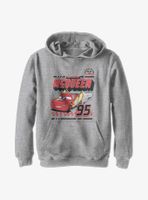 Disney Pixar Cars McQueen Drag Youth Hoodie