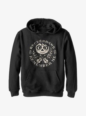 Disney Pixar Coco Circle Remember Youth Hoodie