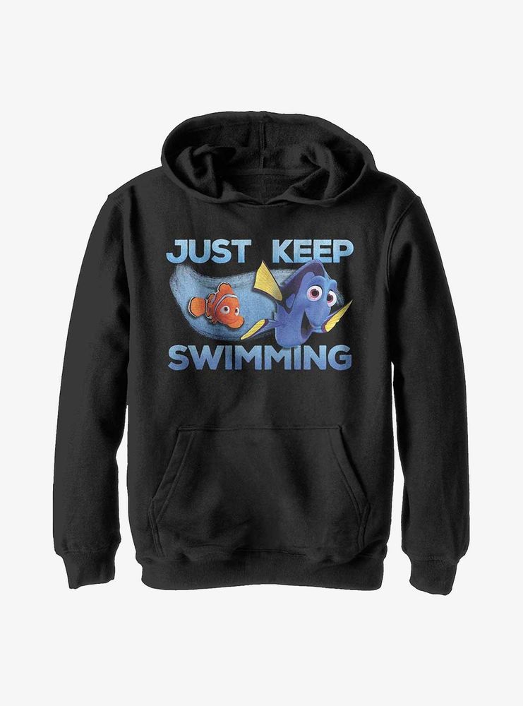 Disney Pixar Finding Nemo Just Swimming Youth Hoodie