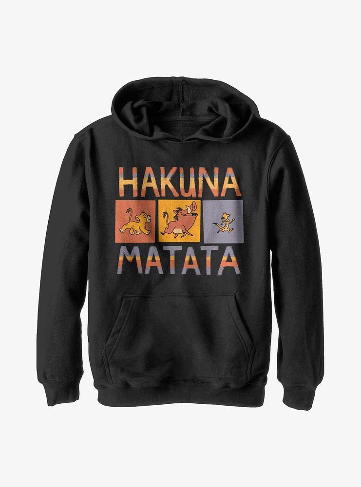 Disney The Lion King Hakuna Matata Box Youth Hoodie