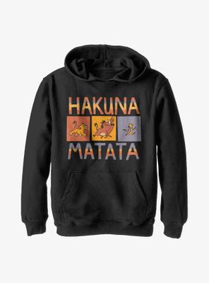 Disney The Lion King Hakuna Matata Box Youth Hoodie