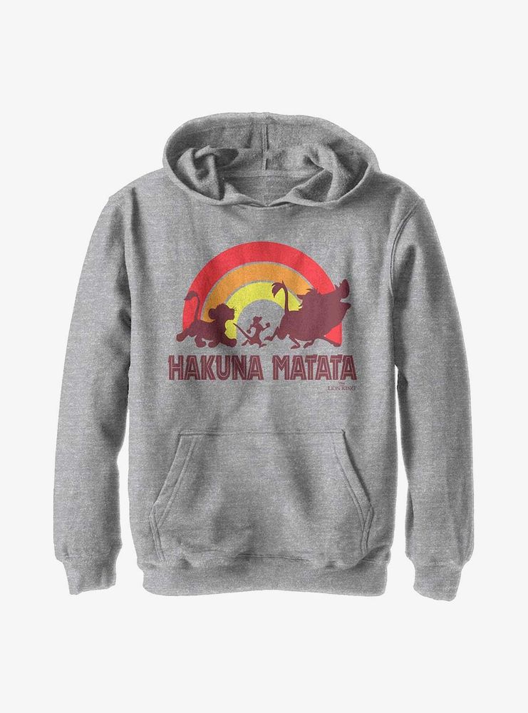 Disney The Lion King Hakuna Rainbow Youth Hoodie