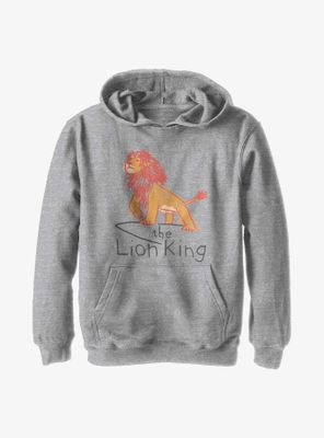 Disney The Lion King Scribble Youth Hoodie