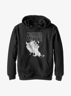 Disney The Lion King Two Color Group Youth Hoodie