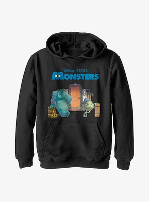 Disney Pixar Monsters, Inc. Door Scene Youth Hoodie