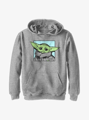 Star Wars The Mandalorian Child Box Youth Hoodie