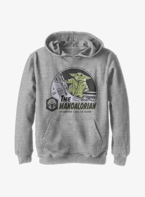 Star Wars The Mandalorian Child Space Youth Hoodie