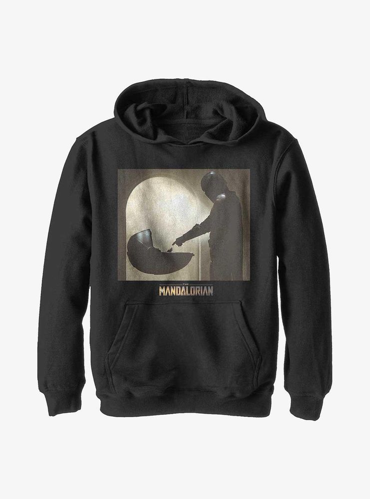 Star Wars The Mandalorian Boxed Scene Youth Hoodie