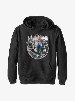 Star Wars The Mandalorian Pop Crew Youth Hoodie