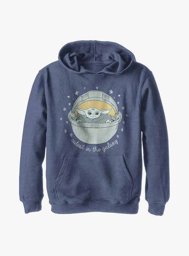 Star Wars The Mandalorian Still Cute Youth Hoodie