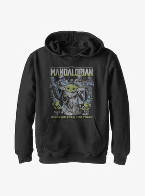 Star Wars The Mandalorian Storm Child Youth Hoodie