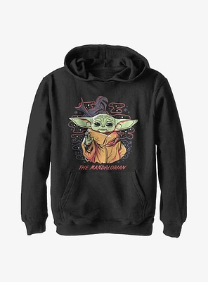 Star Wars The Mandalorian Yee Haw Youth Hoodie