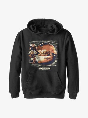 Star Wars The Mandalorian Child Group Youth Hoodie