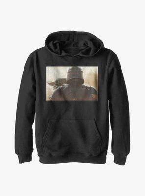 Star Wars The Mandalorian Child Peek Youth Hoodie