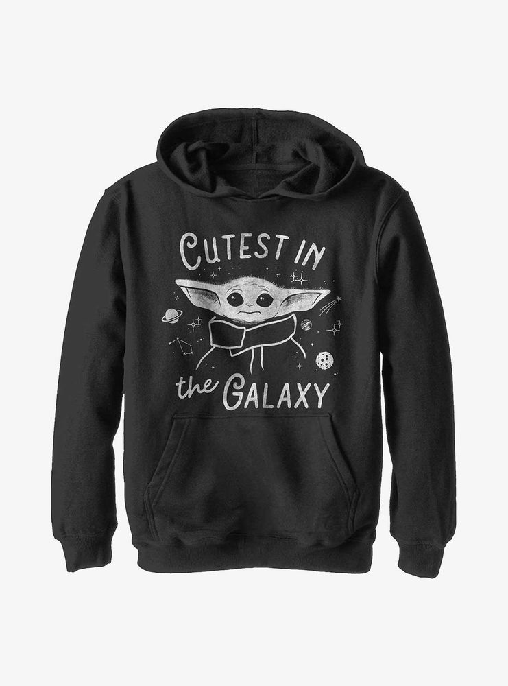 Star Wars The Mandalorian Cutest Galaxy Youth Hoodie