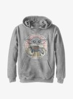 Star Wars The Mandalorian Cutesy Child Youth Hoodie