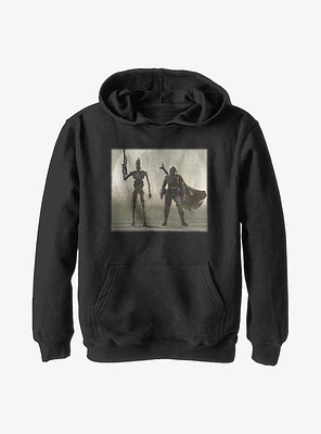 Star Wars The Mandalorian Duo Youth Hoodie