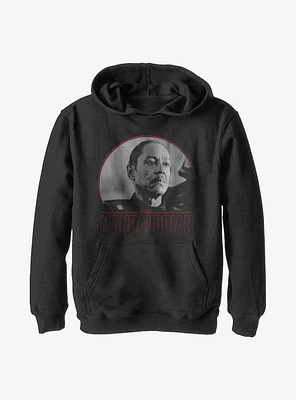 Star Wars The Mandalorian Moff Gideon Circle Youth Hoodie