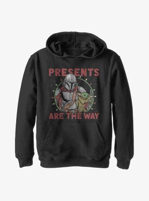Star Wars The Mandalorian Presents Are Way Youth Hoodie