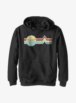 Star Wars The Mandalorian Rainbow Child Youth Hoodie