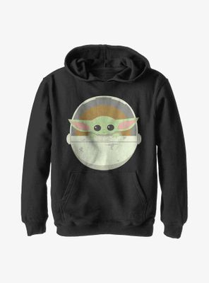 Star Wars The Mandalorian Simple Carriage Youth Hoodie