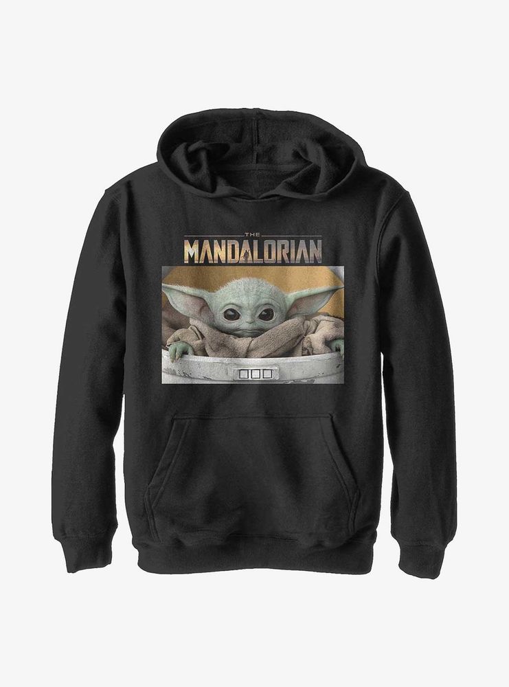 Star Wars The Mandalorian Small Box Youth Hoodie