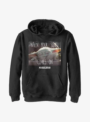 Star Wars The Mandalorian Song Meme Youth Hoodie