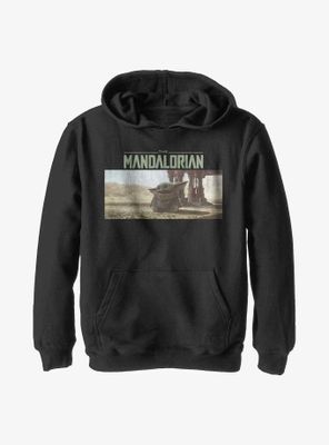 Star Wars The Mandalorian Still Looking Youth Hoodie