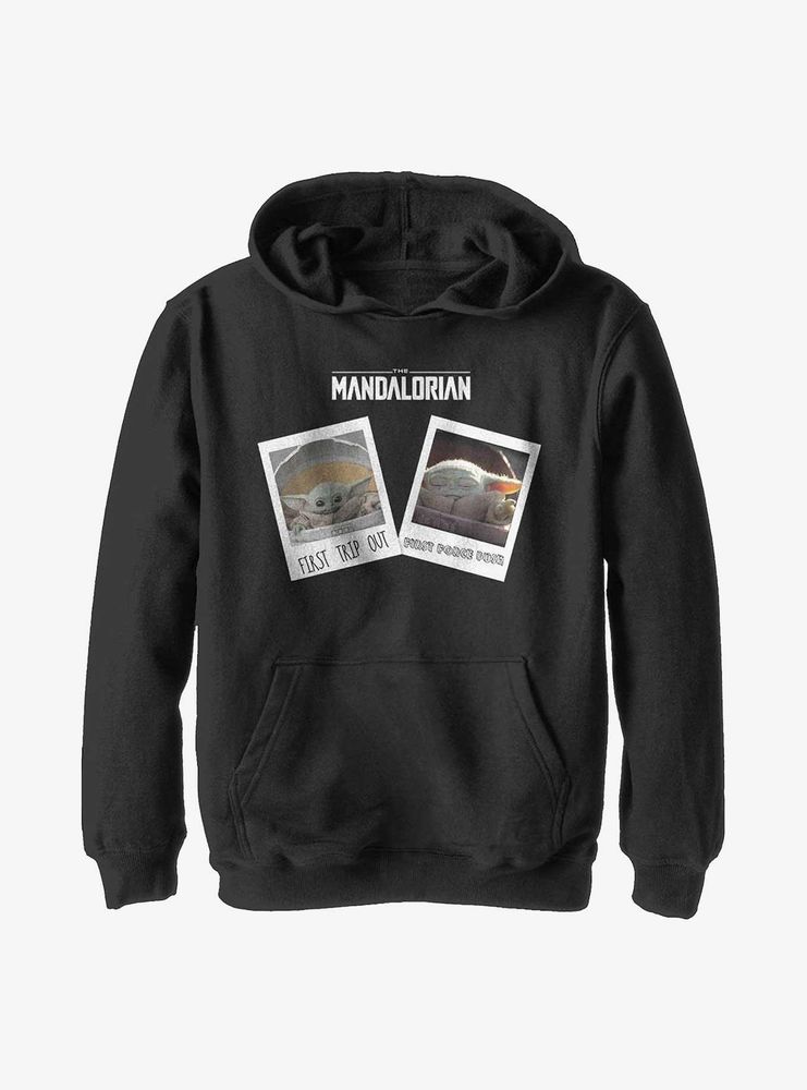 Star Wars The Mandalorian Travel Pics Youth Hoodie