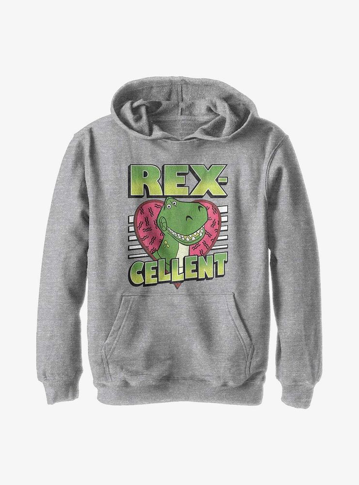 Disney Pixar Toy Story Rexcellent Heart Youth Hoodie