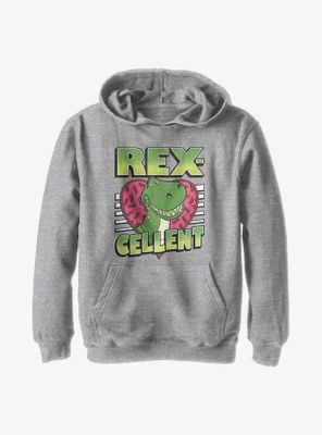 Disney Pixar Toy Story Rexcellent Heart Youth Hoodie