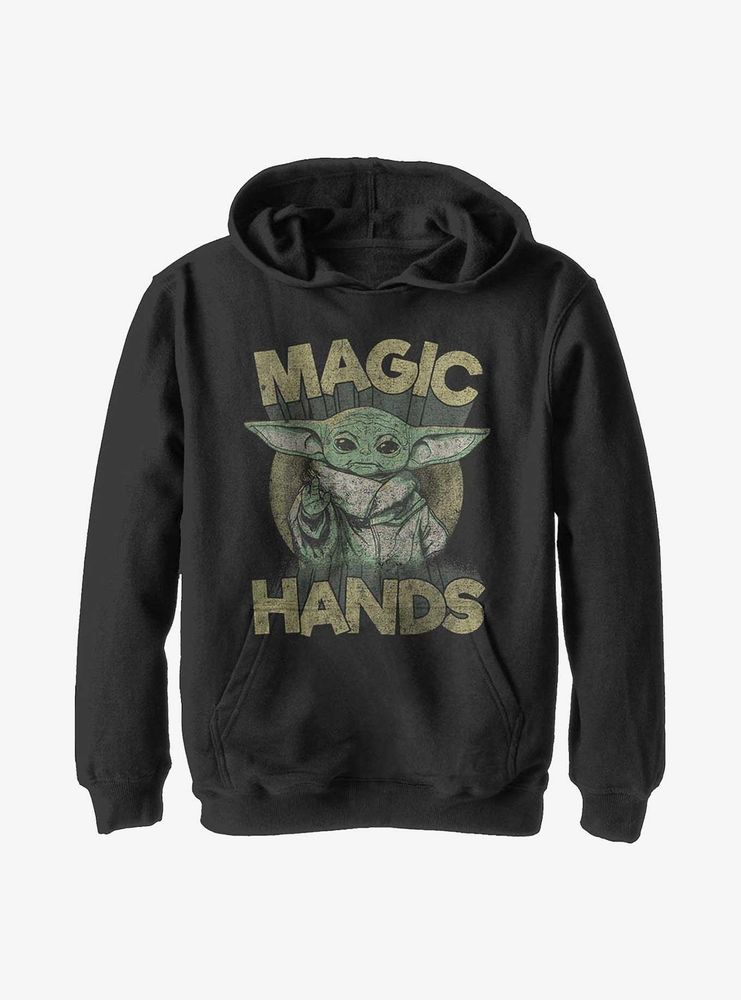 Star Wars The Mandalorian Magic Hands Youth Hoodie