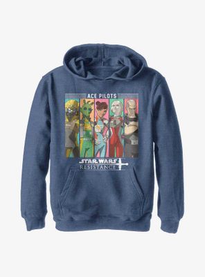 Star Wars Ace Pilots Box Up Youth Hoodie