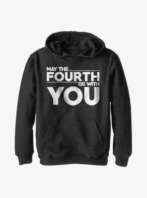 Star Wars May The Fourth Be With You Youth Hoodie
