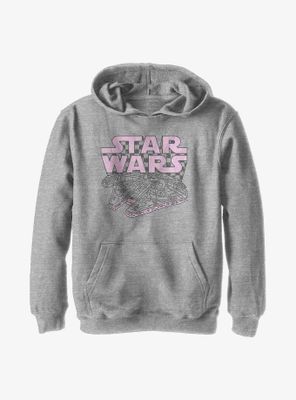 Star Wars Checker Falcon 2 Youth Hoodie