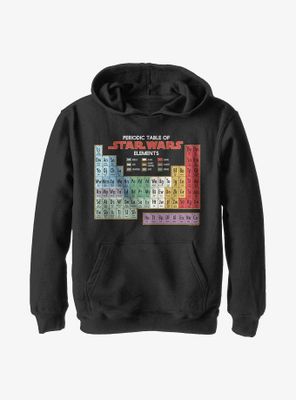 Star Wars Periodic Table Youth Hoodie