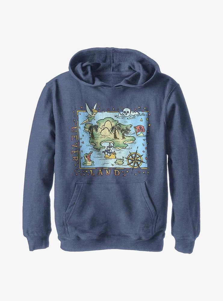 Disney Peter Pan Never Land Coast Youth Hoodie