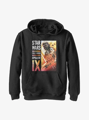 Star Wars Episode IX: The Rise Of Skywalker First Order Collage Youth Hoodie