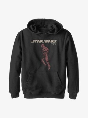 Star Wars Episode IX: The Rise Of Skywalker Jet Red Youth Hoodie