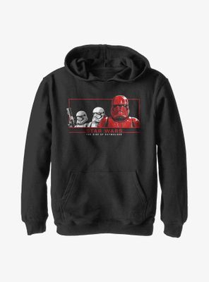 Star Wars Episode IX: The Rise Of Skywalker Red And Pals Youth Hoodie