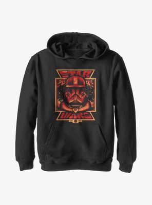 Star Wars Episode IX: The Rise Of Skywalker Red Perspective Youth Hoodie