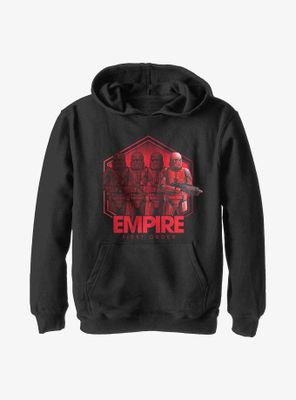 Star Wars Episode IX: The Rise Of Skywalker Red Troop Four Youth Hoodie