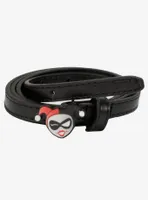 DC Comics Harley Quinn Winking Face Belt