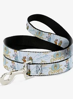 Disney Cinderella Pumpkin Coach And Mice Dog Leash