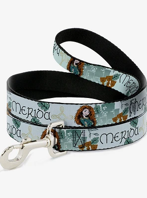 Disney Pixar Brave Merida Castle And Three Bear Brothers Dog Leash