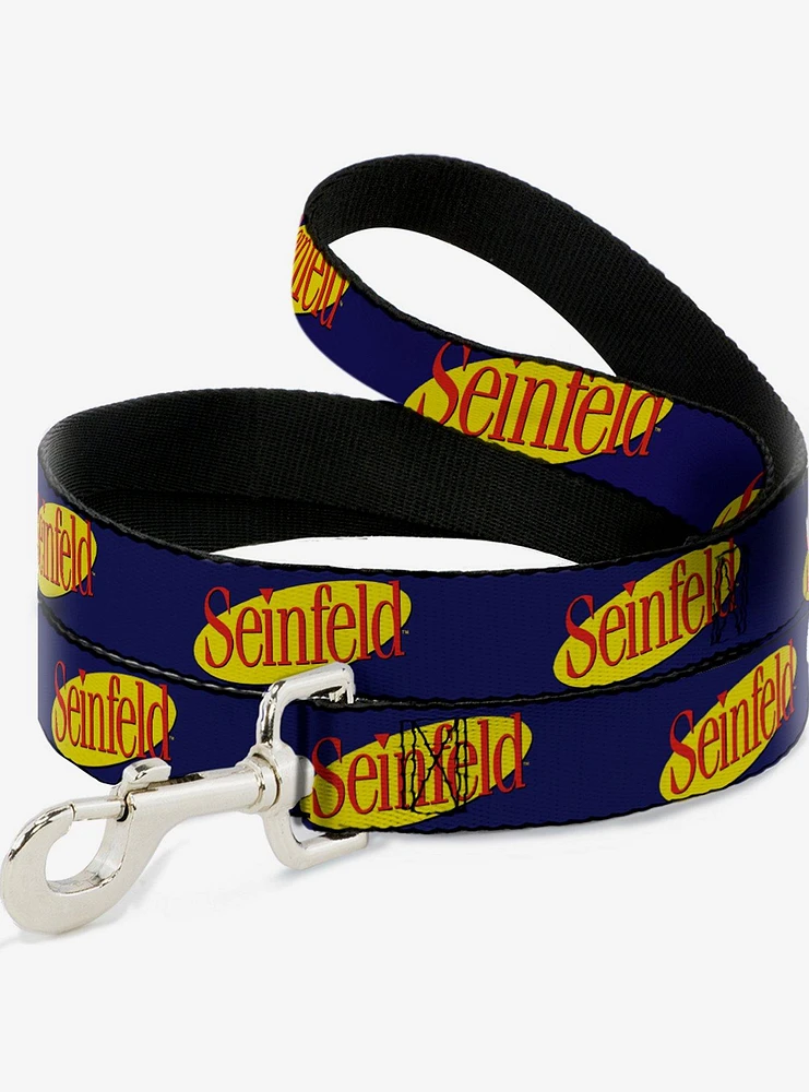 Seinfeld Spotlight Logo Dog Leash