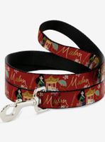 Disney Mulan Gazebo Flowers Dog Leash