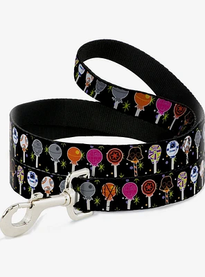 Star Wars Festive Lollipop Icons Dog Leash