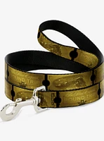 The Polar Express Round Trip Ticket Dog Leash